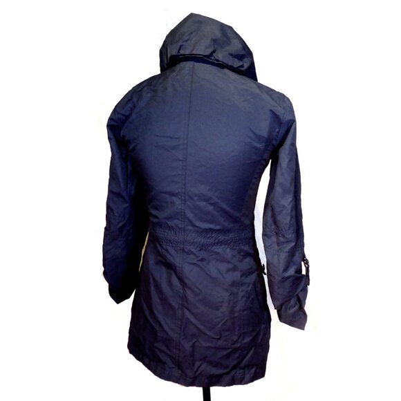 LAUNDRY by Shelli Segal Navy blue Lightweight jacket size XS Cotton/Nylon - Picture 4 of 9